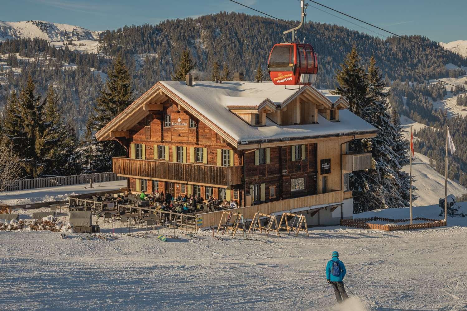 Rinderberg Swiss Alpine Lodge Zweisimmen Kültér fotó