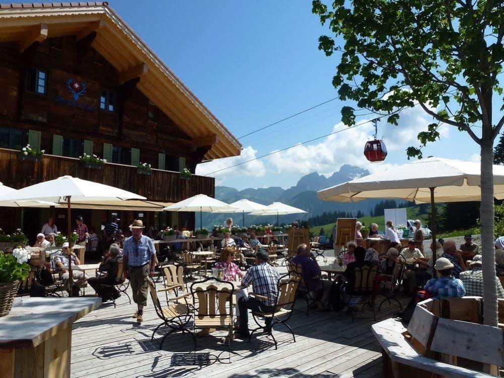 Rinderberg Swiss Alpine Lodge Zweisimmen Kültér fotó