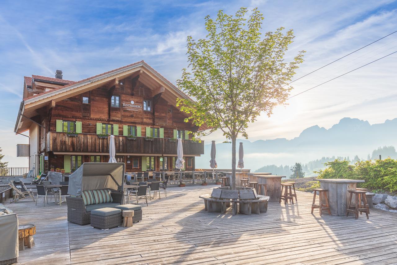 Rinderberg Swiss Alpine Lodge Zweisimmen Kültér fotó
